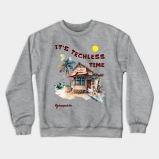 Techless Time Beach TShirt Crewneck Sweatshirt